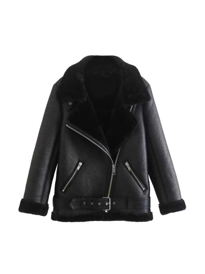 Solenn | Elegant Biker Jacket