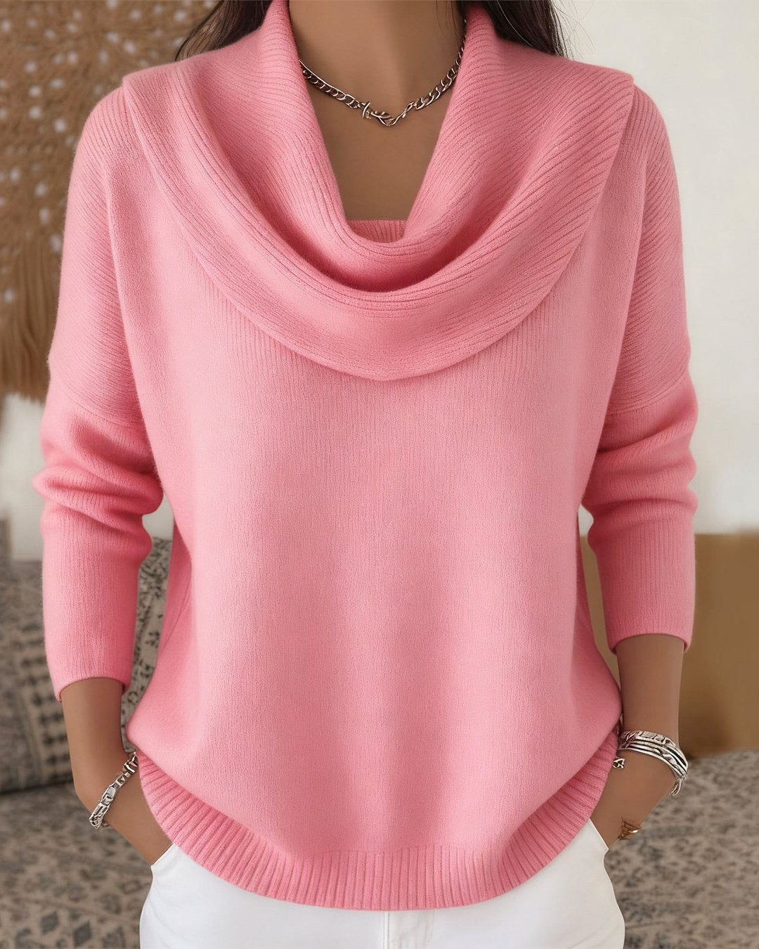 Nóirín | Cowl Neck Sweater