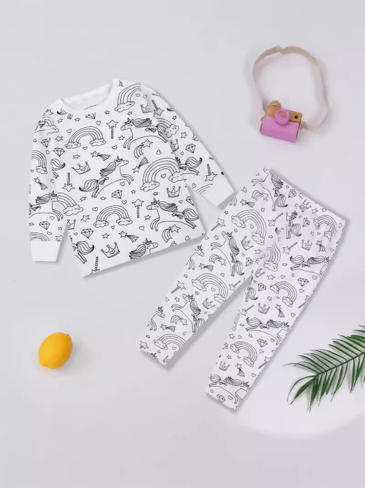 Kiddoodle | Colorable Pajama