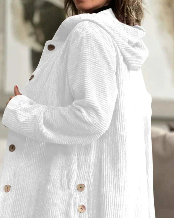 Chelsea | Cozy Corduroy Hooded Jacket