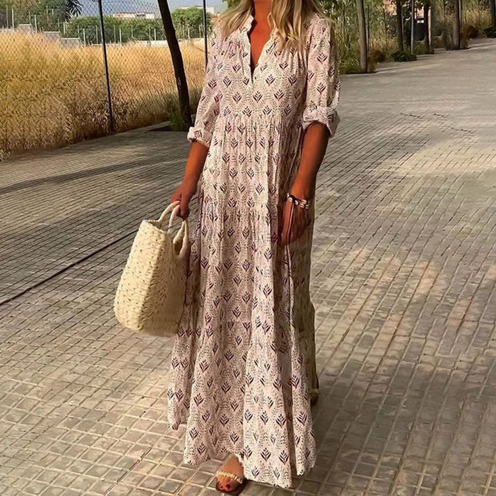 Jill | Elegant Boho Maxi Dress