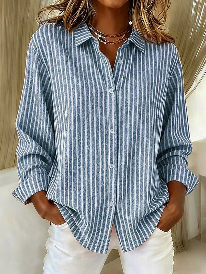 Hadria | Striped Button-Down Shirt