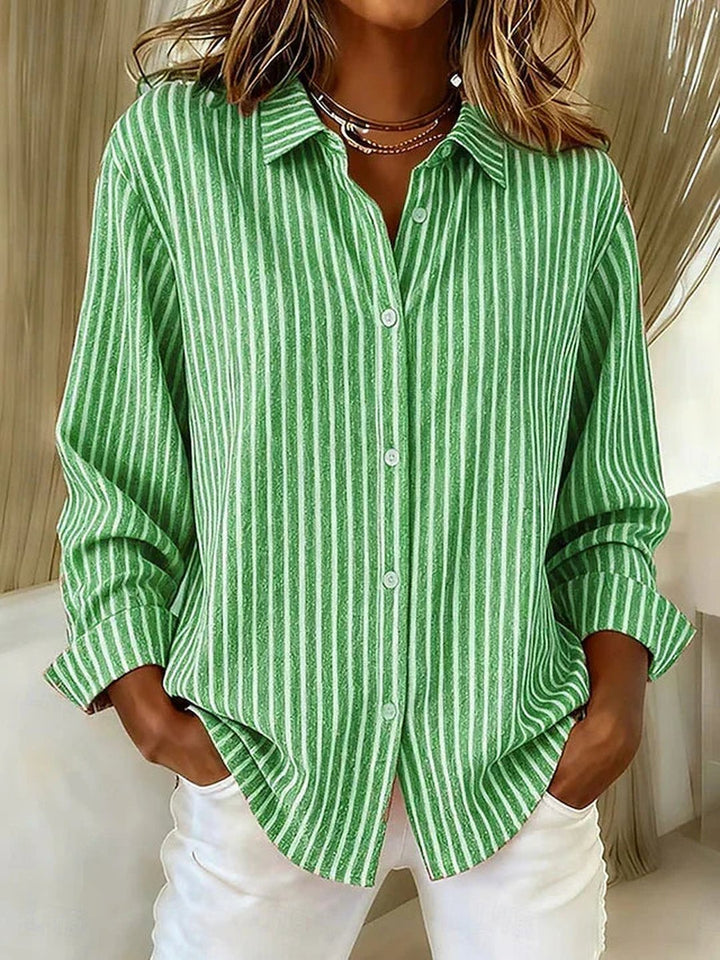 Hadria | Striped Button-Down Shirt