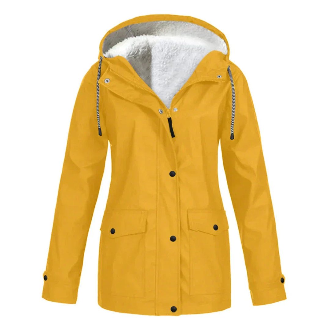 Earlene | Fleece Lined Hooded Jacket