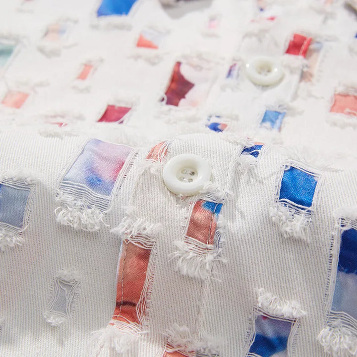 Cosmo | Retro Frayed Shirt