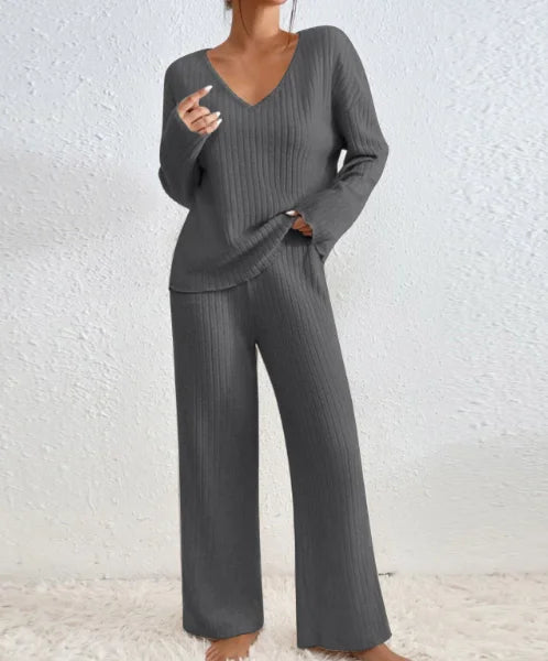 Evanthia | Top and Trousers Two-piece Set