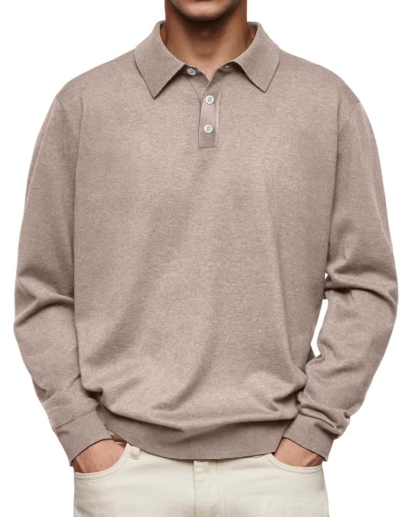 Adrian | Long Sleeve Polo
