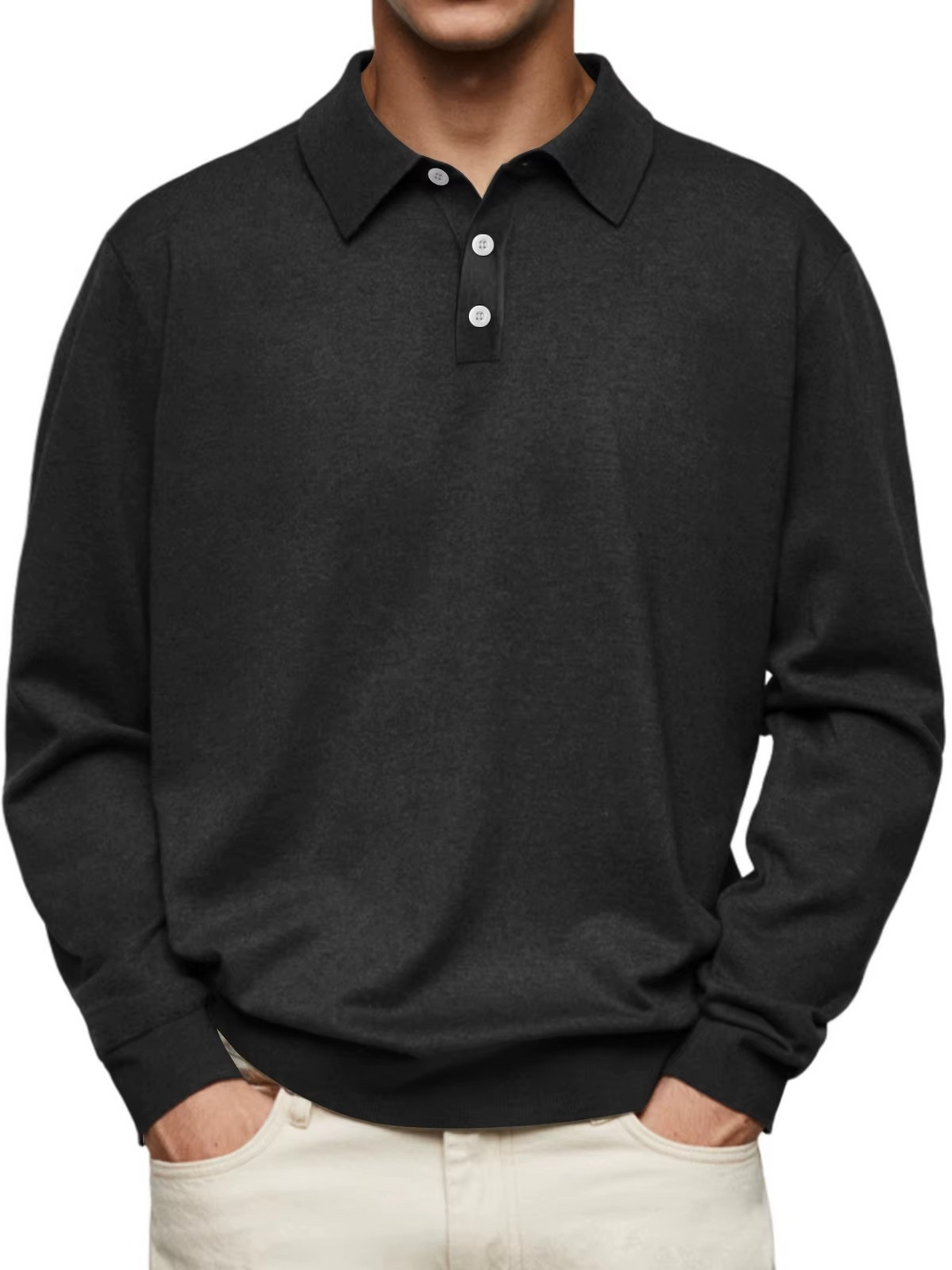 Adrian | Long Sleeve Polo