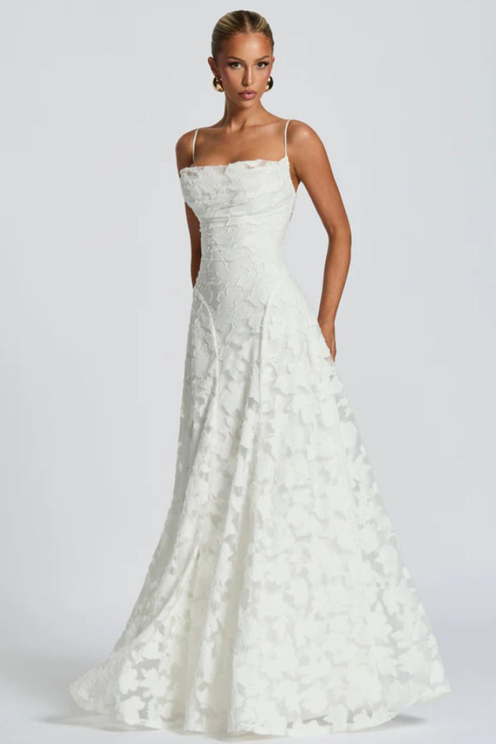 Cecelia | Elegant Lace Maxi Dress