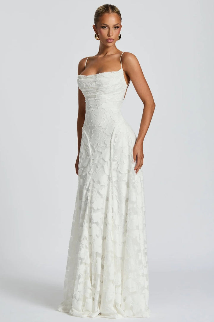 Cecelia | Elegant Lace Maxi Dress