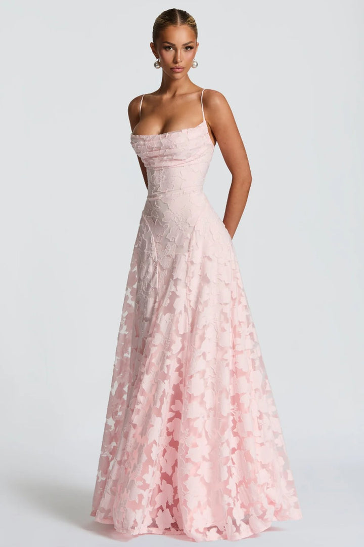 Cecelia | Elegant Lace Maxi Dress