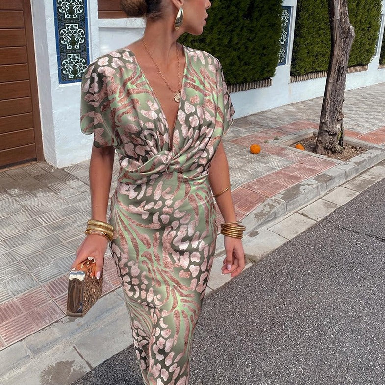 Polina | Sophisticated Silk Dress