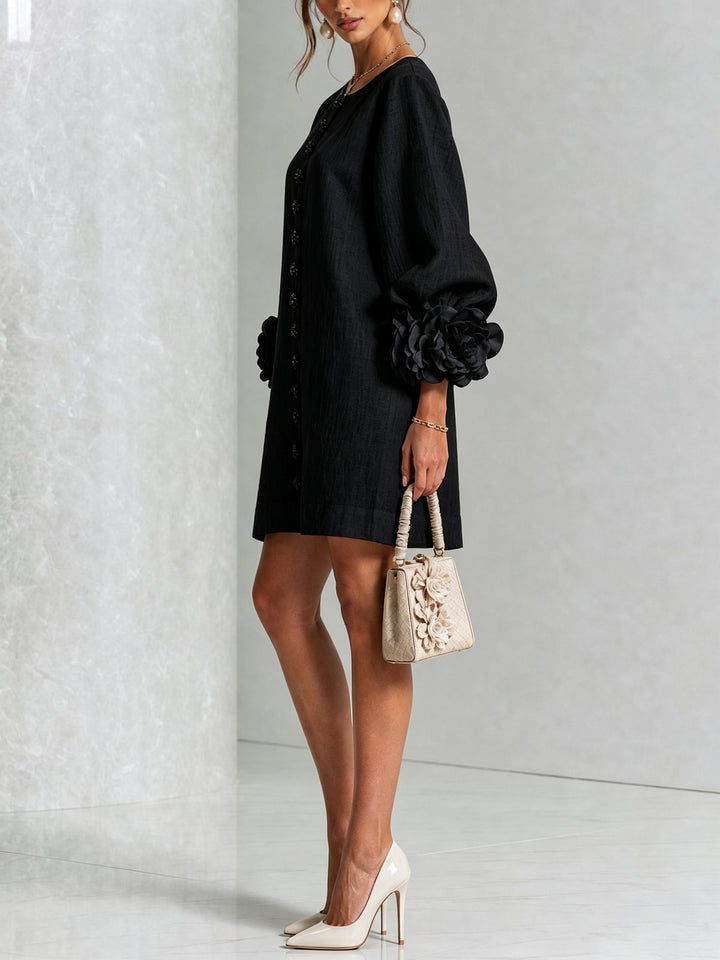 Prunella | Button-Down Mini Dress