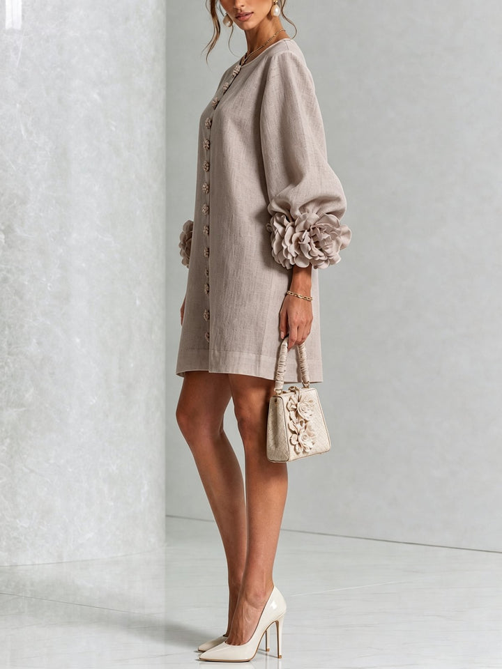 Prunella | Button-Down Mini Dress