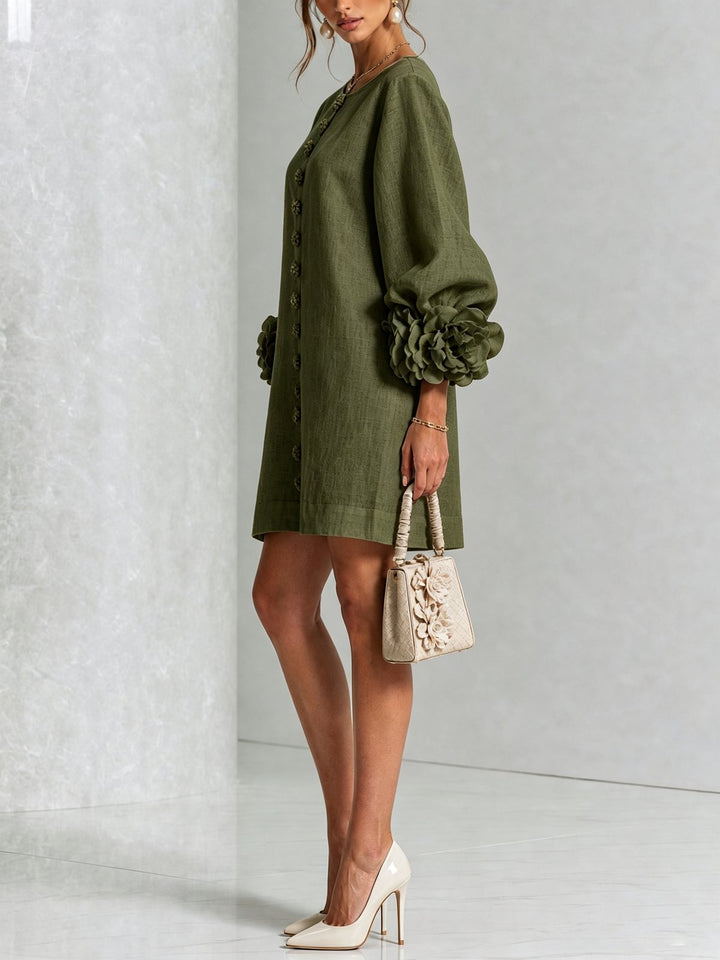 Prunella | Button-Down Mini Dress