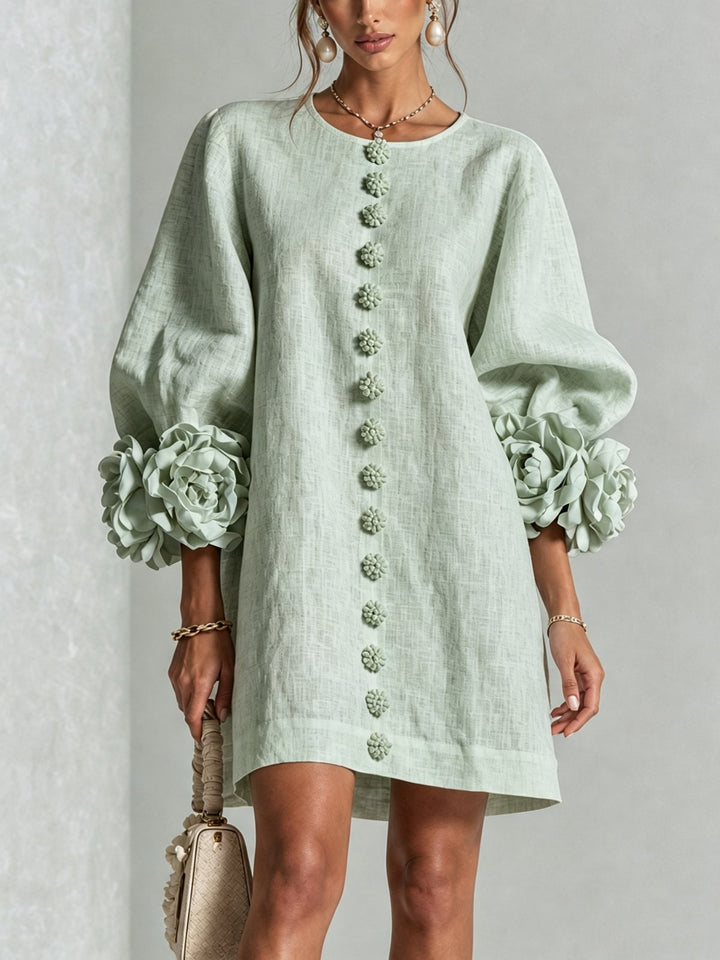 Prunella | Button-Down Mini Dress