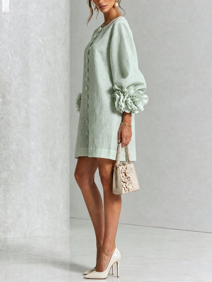Prunella | Button-Down Mini Dress