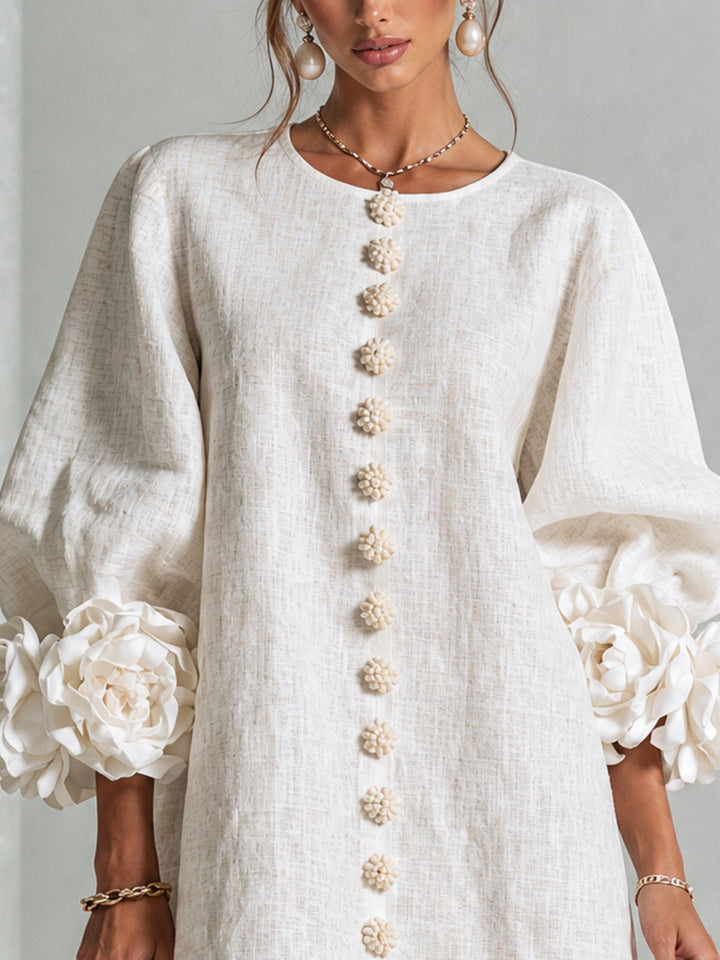 Prunella | Button-Down Mini Dress