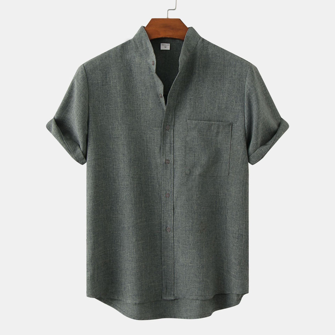 Mackie | Mandarin Collar Shirt