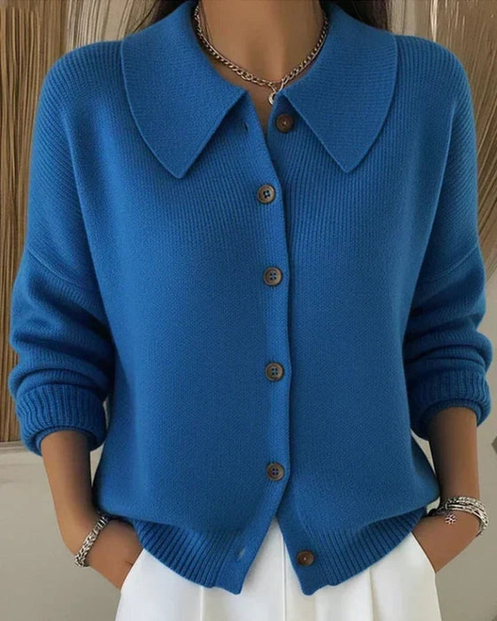 Fiadh | Button Collar Cardigan