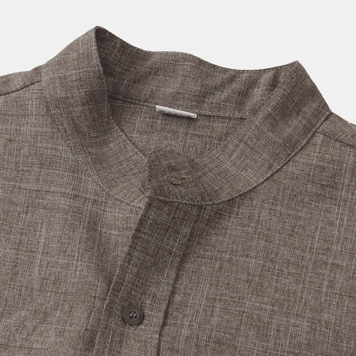 Mackie | Mandarin Collar Shirt