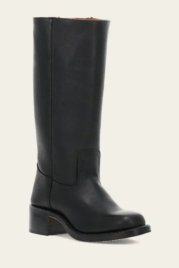 Ada | Mid Calf Block Heel Boots