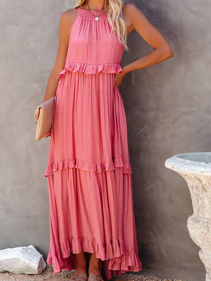 Betania | Ruffle Breeze Maxi Dress