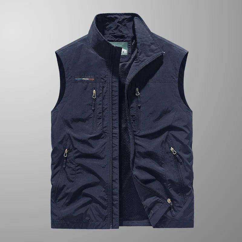 Maverick | Multi-Pocket Breathable Cargo Gilet