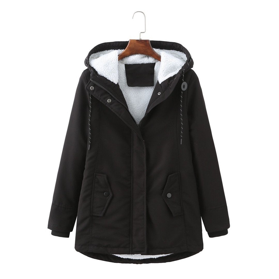 Guadalupe | Cozy Hooded Cold Weather Coat