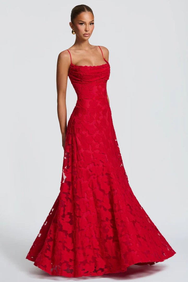 Cecelia | Elegant Lace Maxi Dress