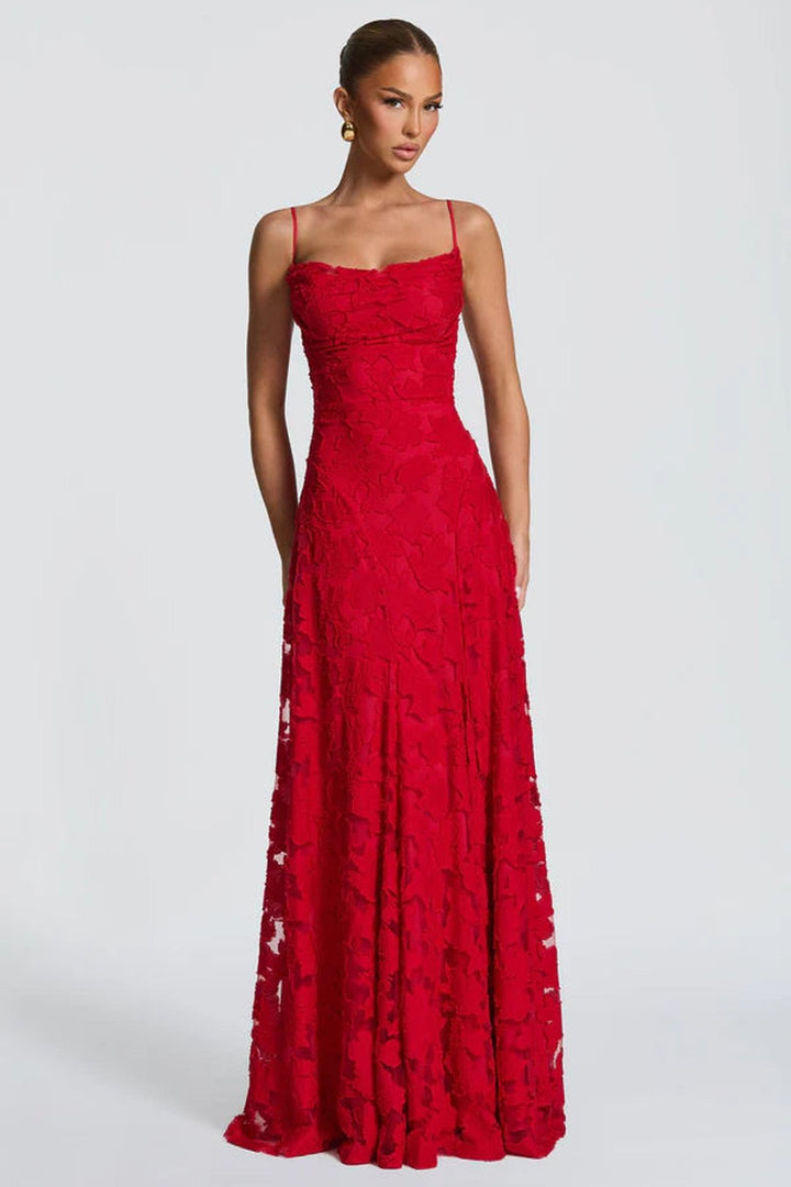 Cecelia | Elegant Lace Maxi Dress