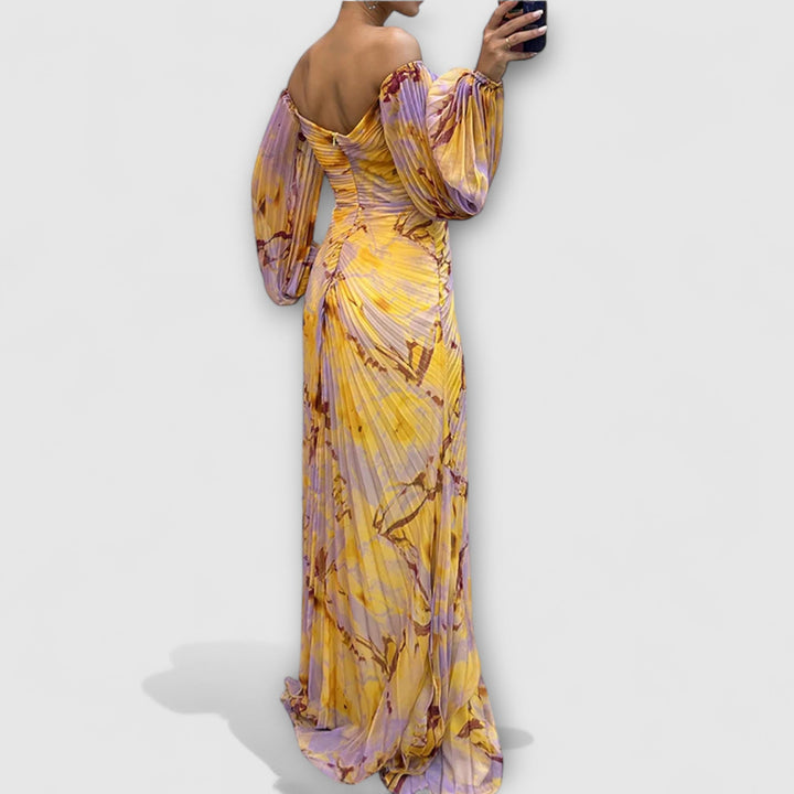 Genevieve | Elegant V-Neck Dress