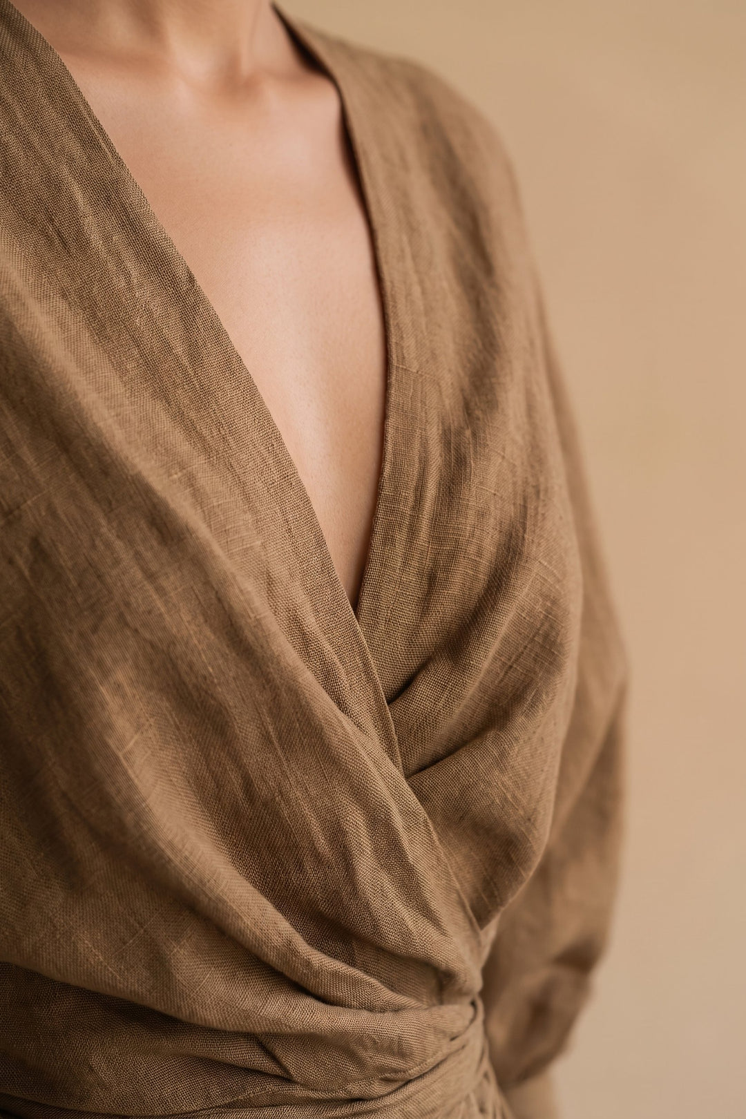 Kenya | Blend V-Neck Maxi Dress