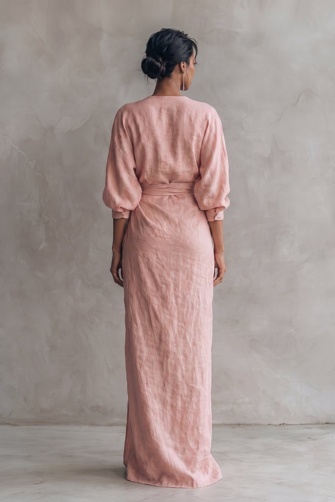Kenya | Blend V-Neck Maxi Dress