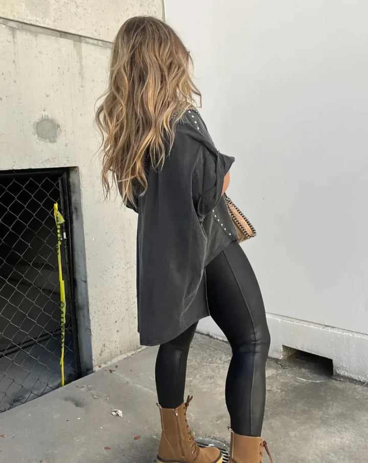 Briella | Studded Oversized Tee