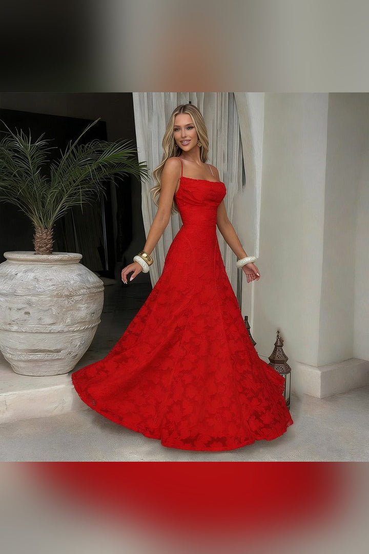 Cecelia | Elegant Lace Maxi Dress