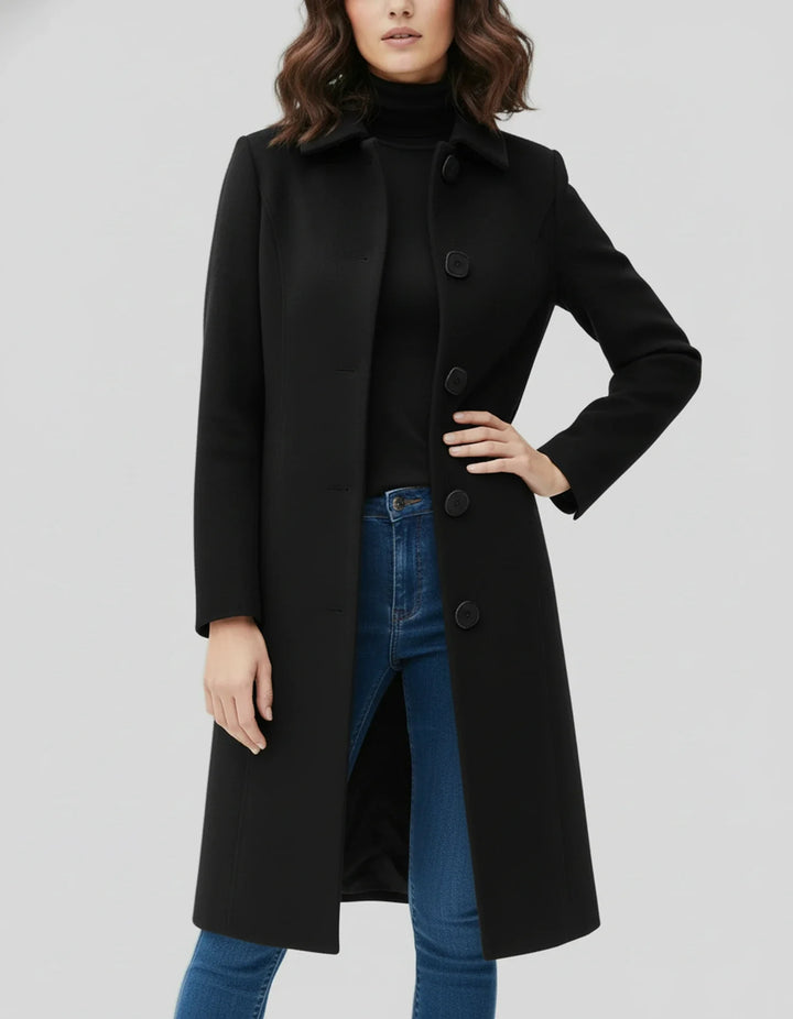 Josephine | Single Breasted Winter Trench Coat