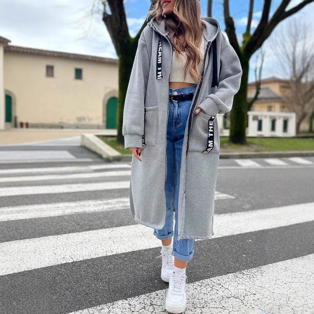 Chiara | Comfortable Oversized Hoodie Coat