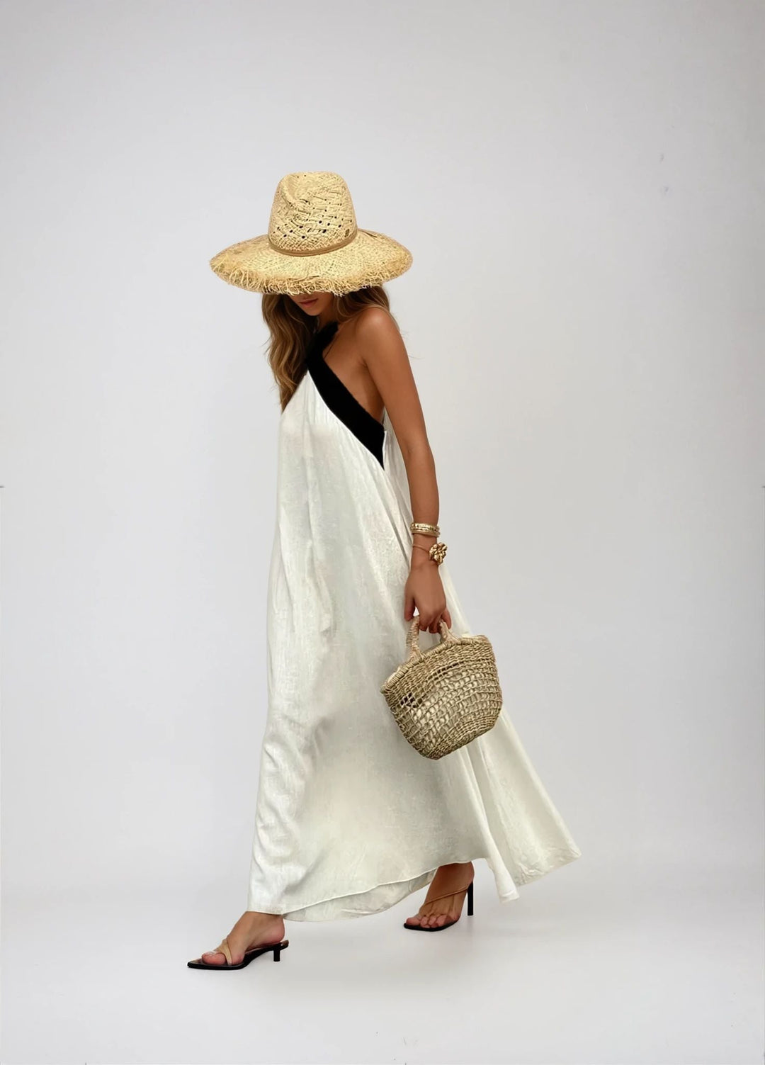 Rhoda | Stylish Crossover Neckline Dress